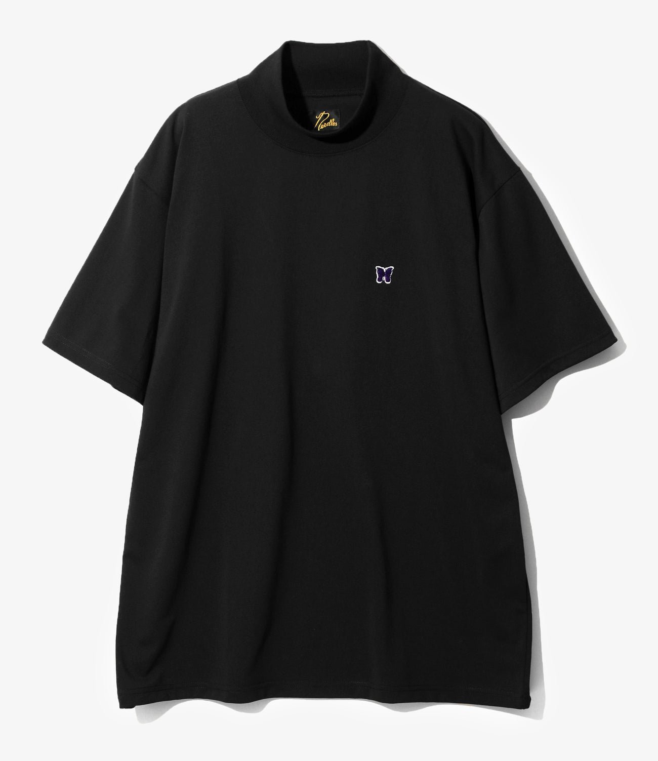 Needles S/S Mock Neck Tee - Poly Jersey