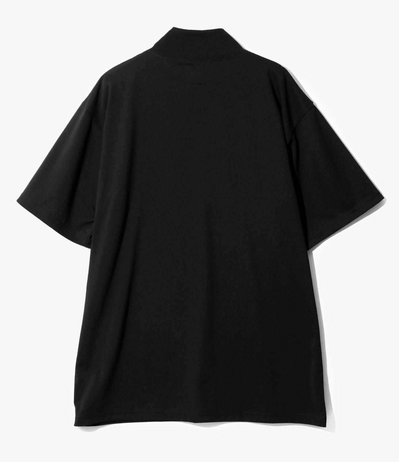 Needles S/S Mock Neck Tee - Poly Jersey