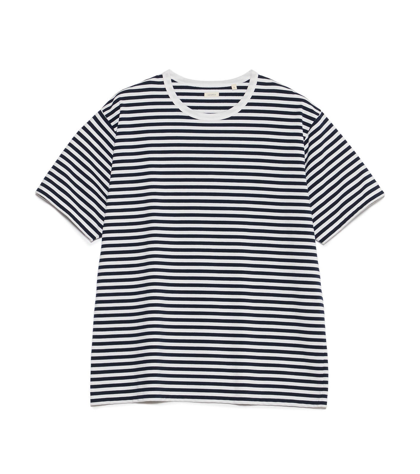 nanamica COOLMAX Stripe Jersey Tee