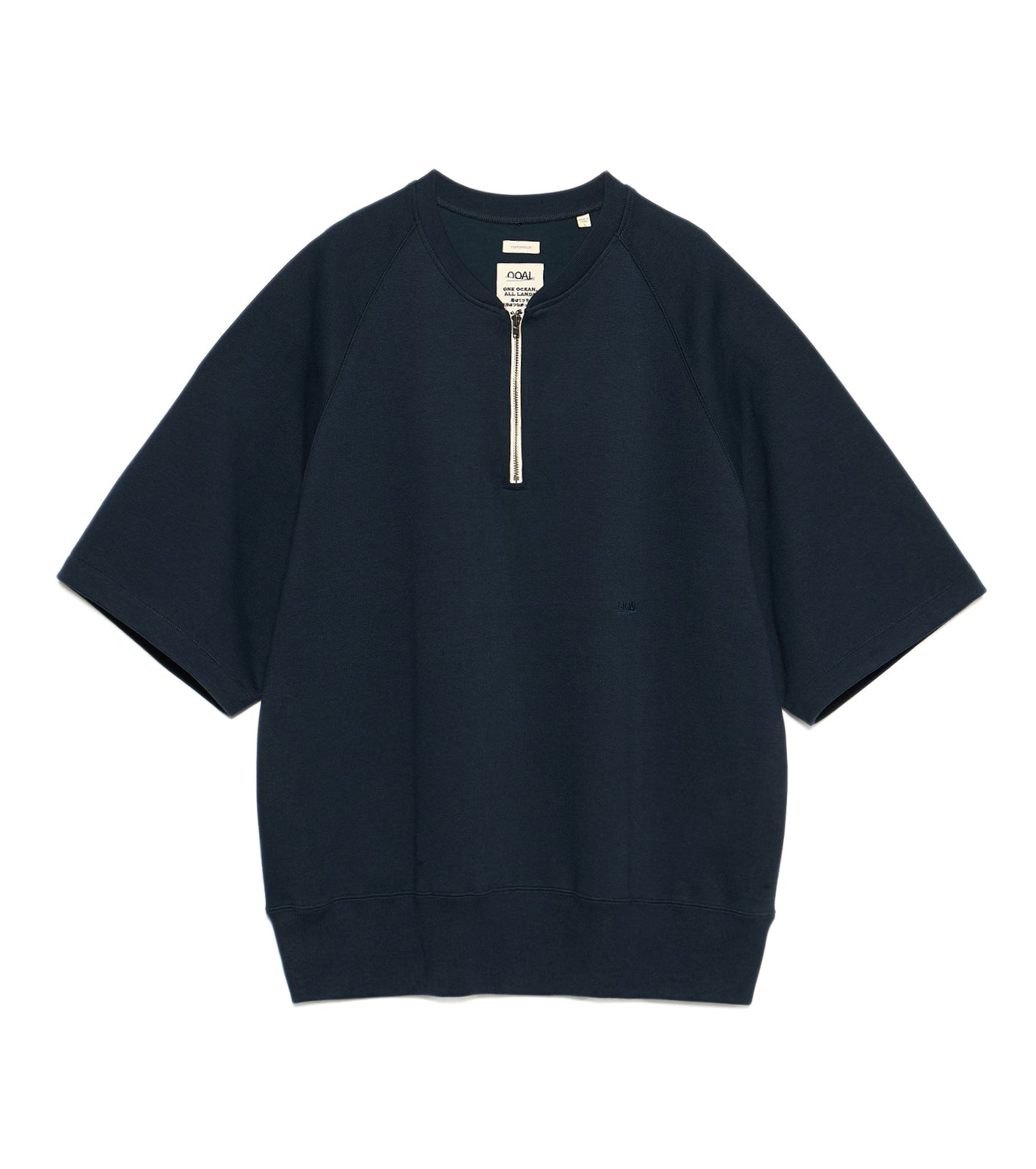 nanamica Harf Zip Sweat