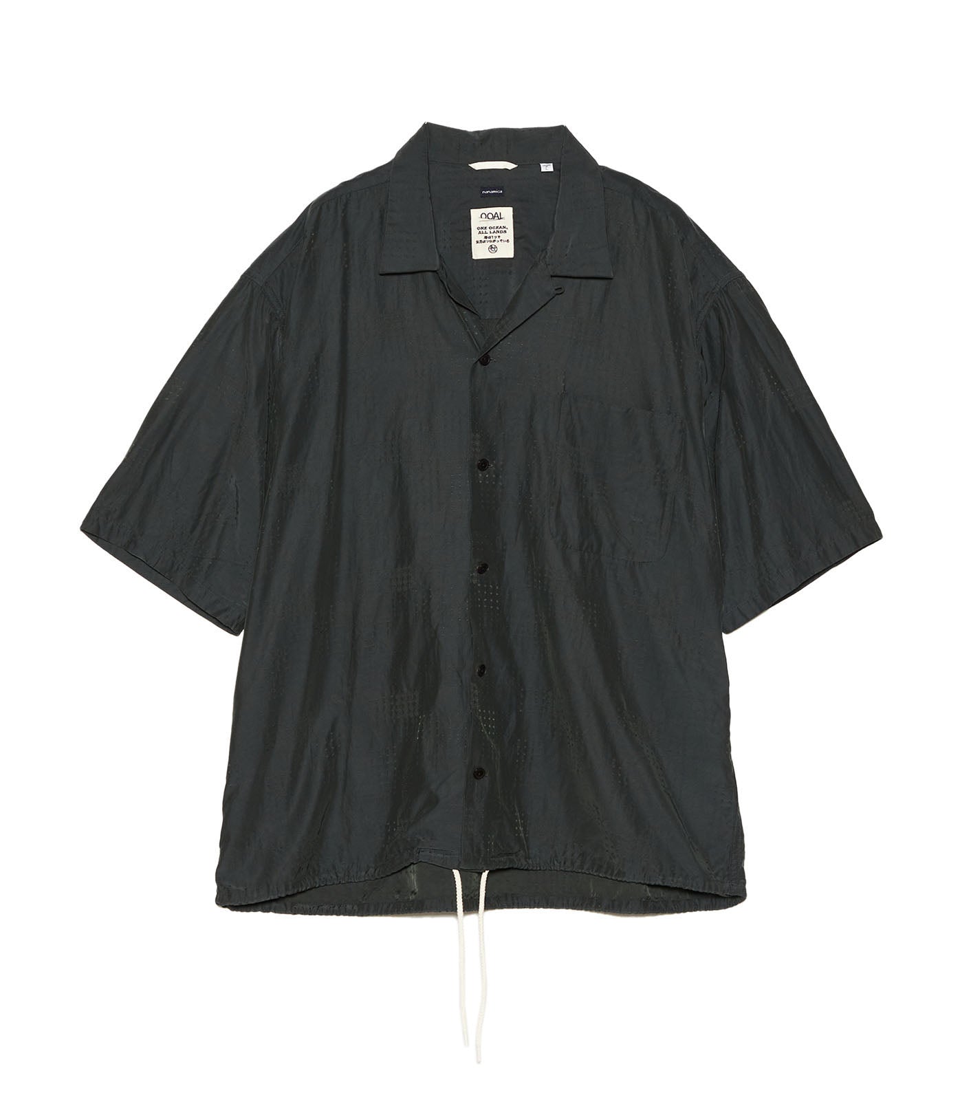nanamica Open Collar S/S Shirt