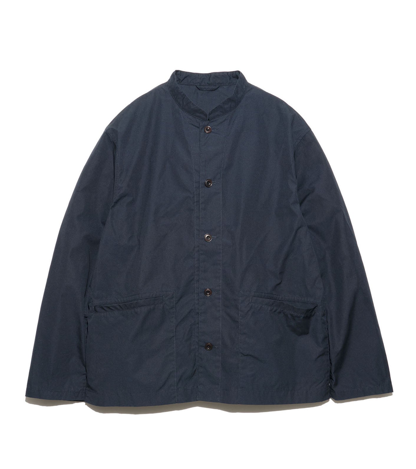 nanamica Band Collar Shirt Jacket