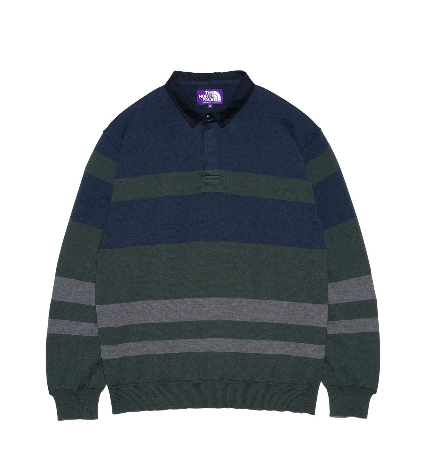 THE NORTH FACE PURPLE LABEL Field Knit Rugby Shirt