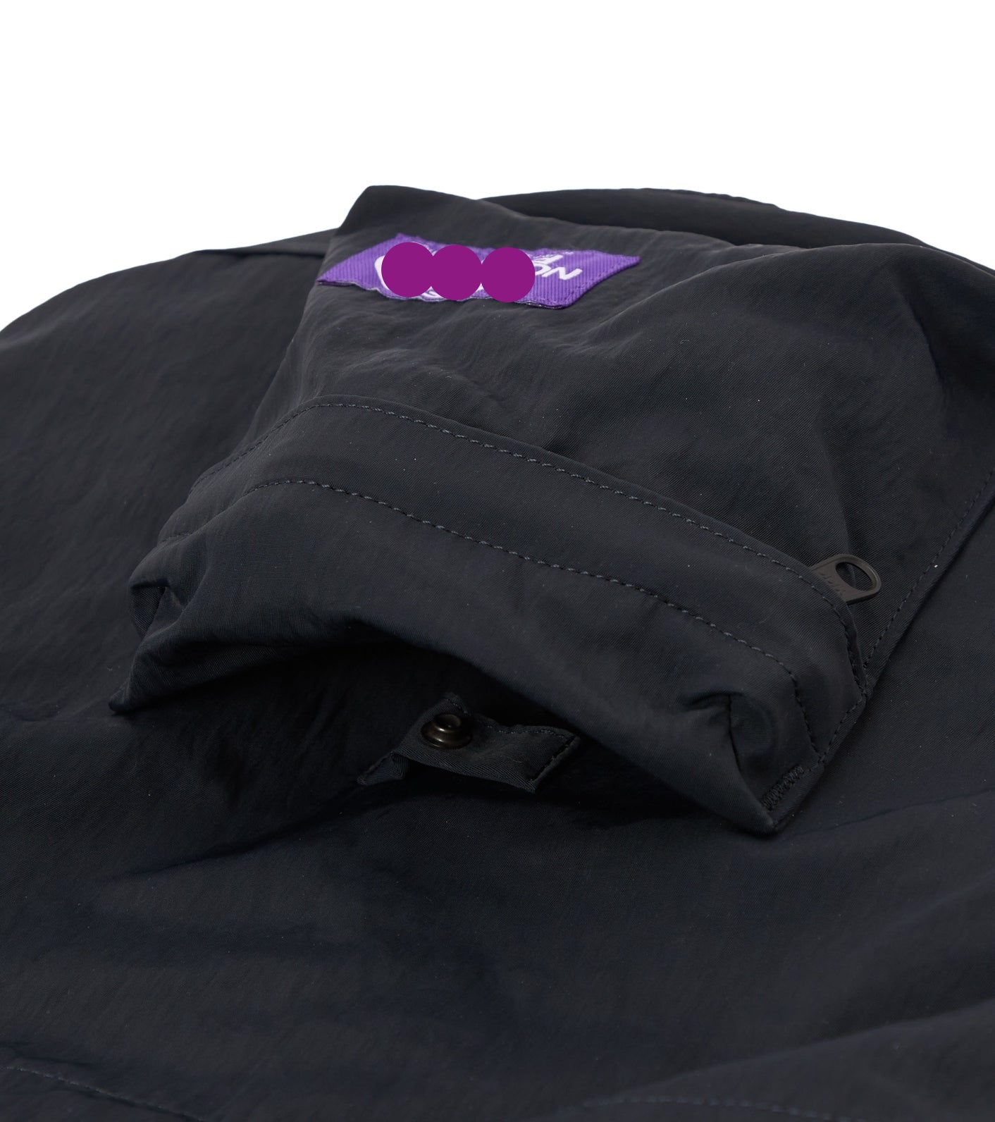 Purple Label Nylon Twill Bucket Bag S