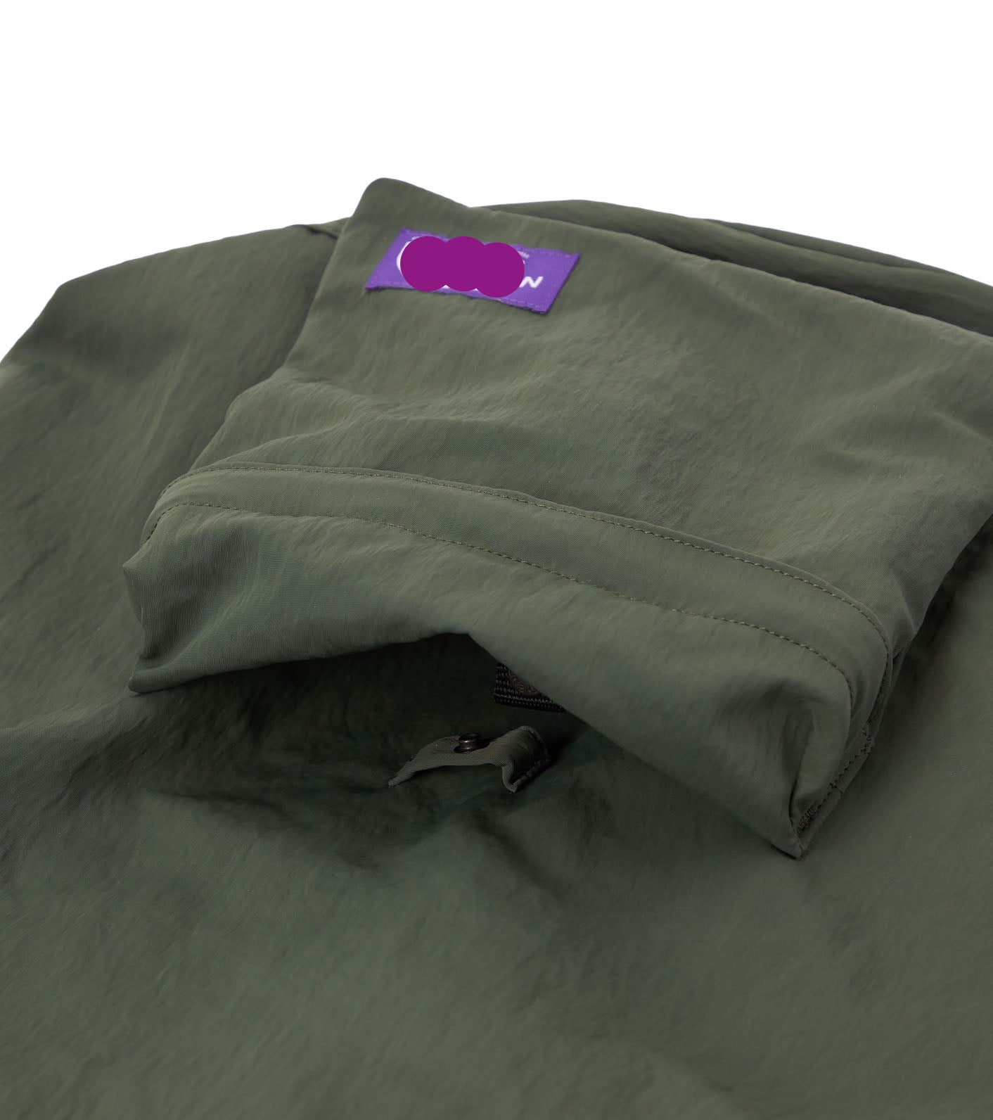 Purple Label Nylon Twill Bucket Bag
