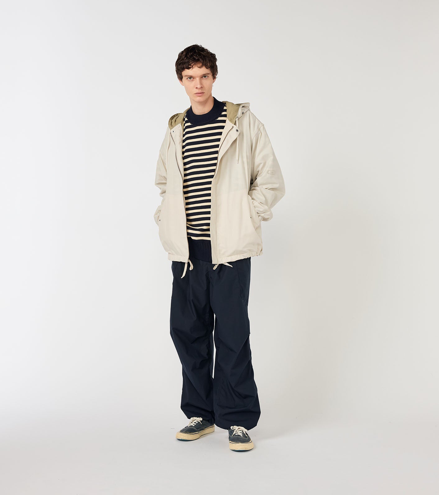 nanamica Nylon Twill Hooded Jacket