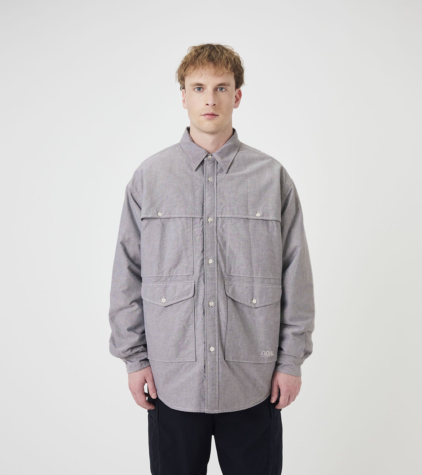 nanamica OOAL Cotton Oxford Cruiser Shirt Jacket