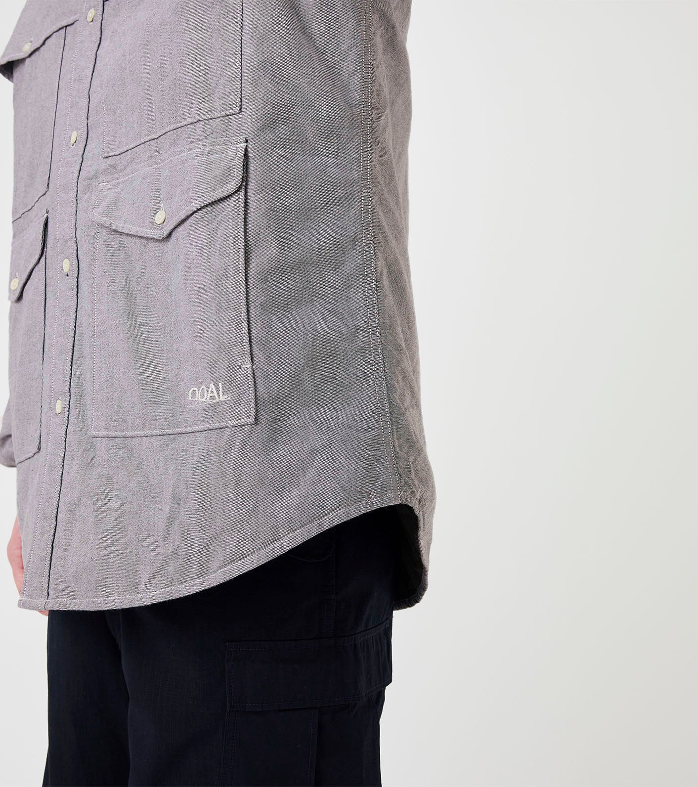 nanamica OOAL Cotton Oxford Cruiser Shirt Jacket