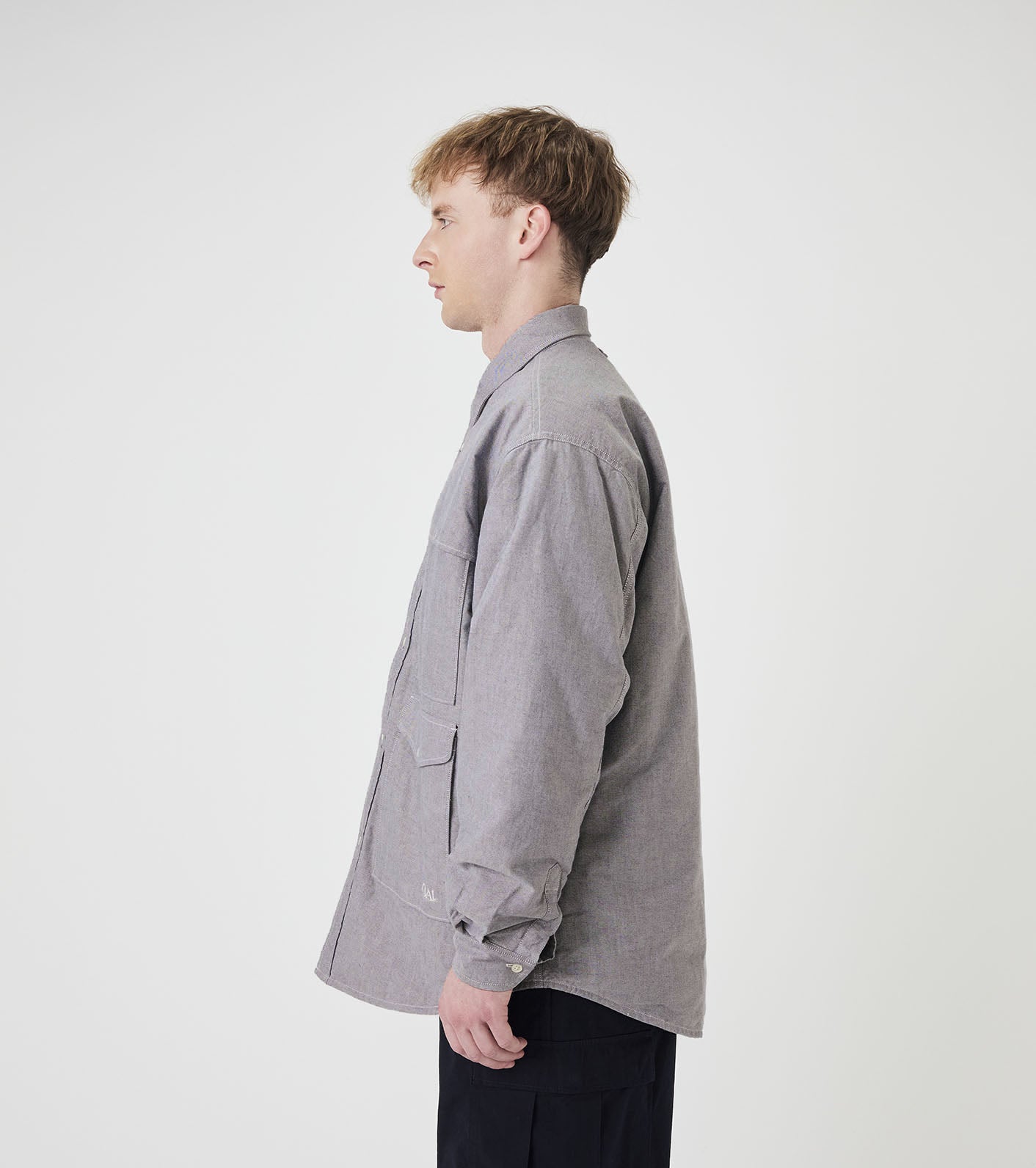 nanamica OOAL Cotton Oxford Cruiser Shirt Jacket