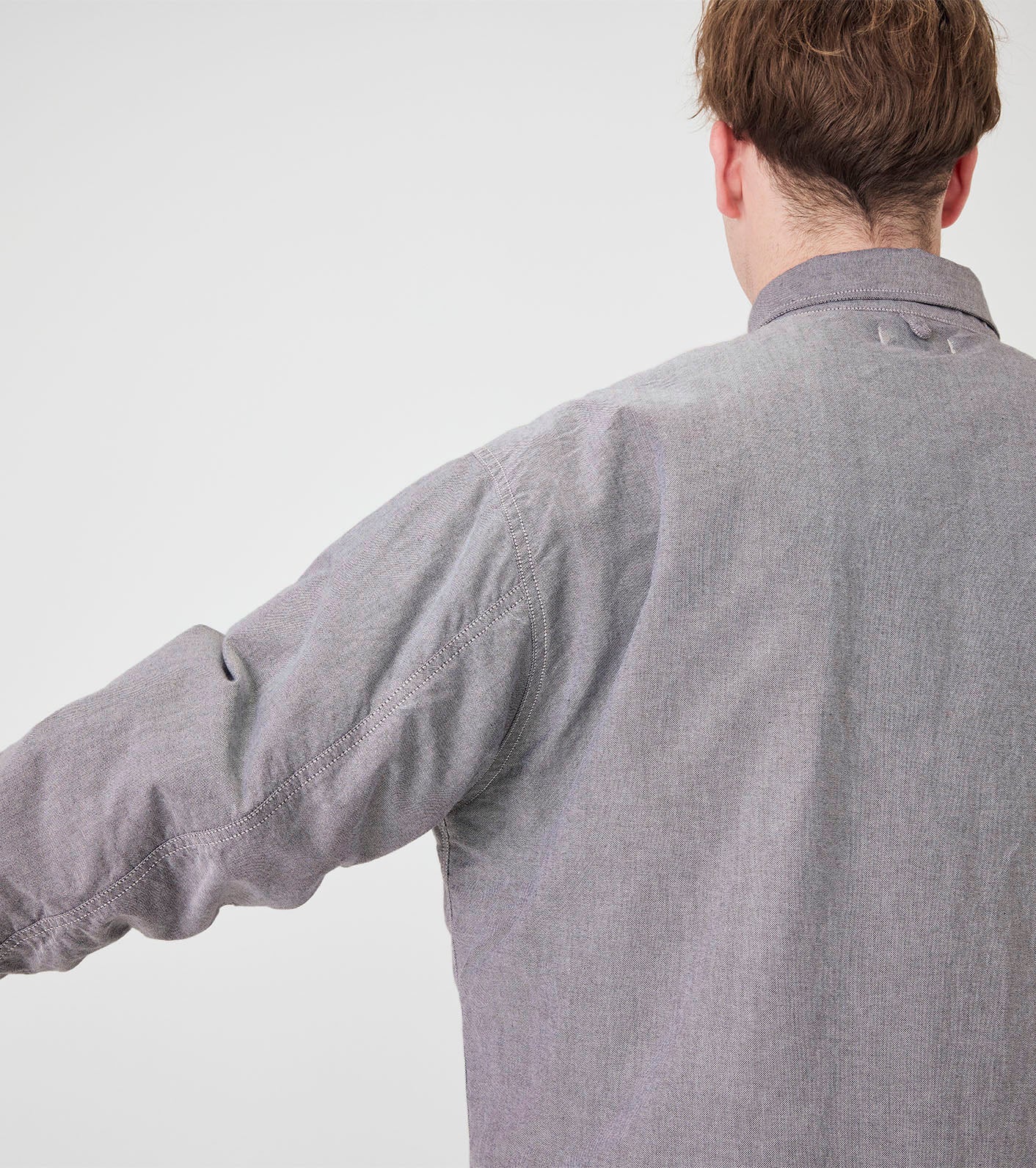 nanamica OOAL Cotton Oxford Cruiser Shirt Jacket