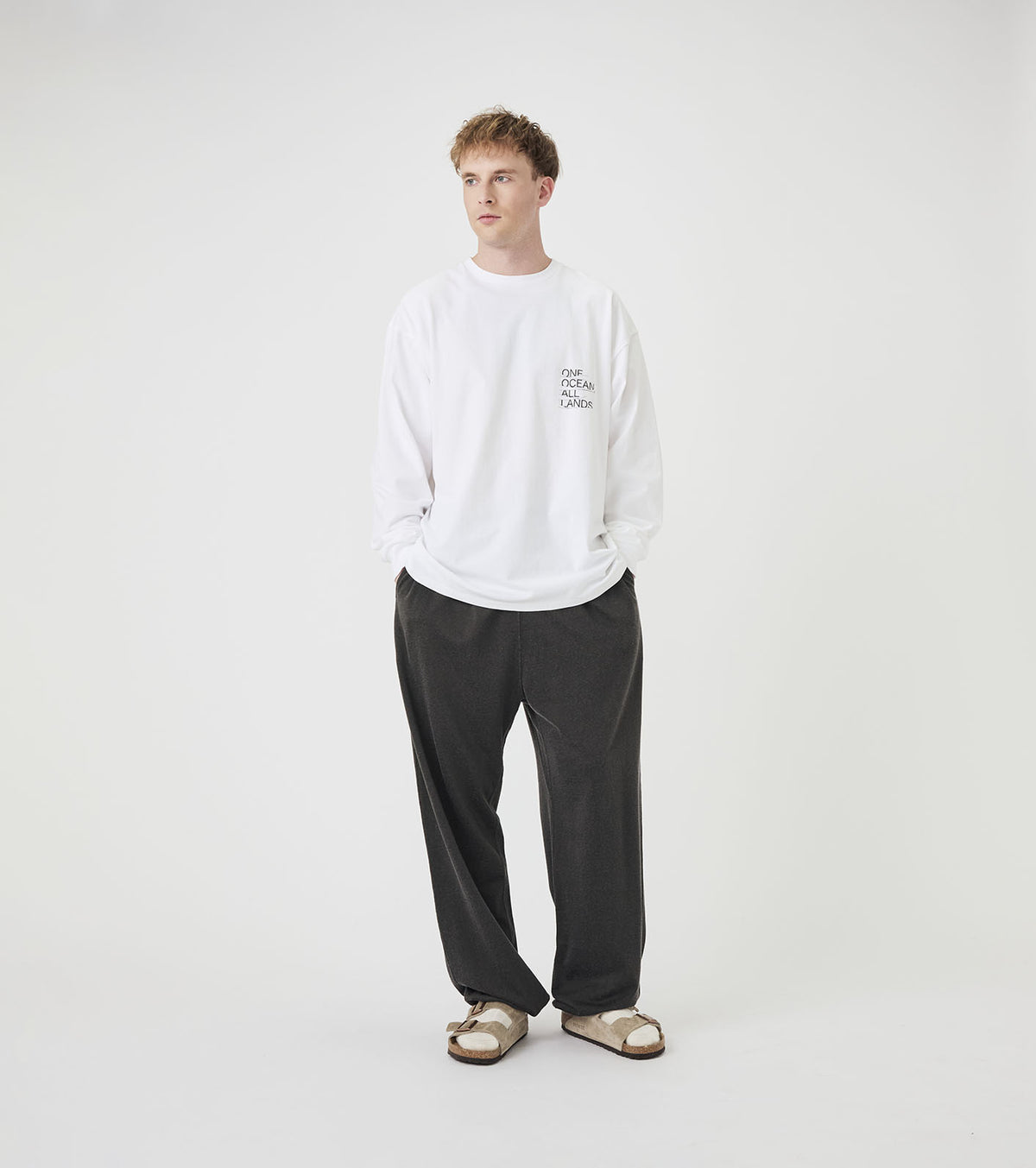 nanamica OOAL Graphic Long Sleeve Tee