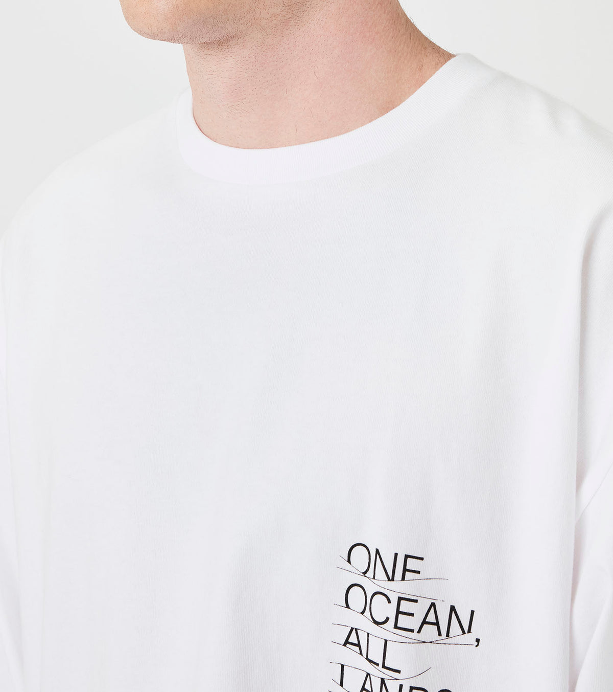 nanamica OOAL Graphic Long Sleeve Tee