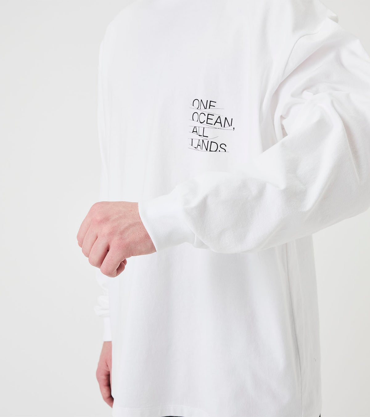 nanamica OOAL Graphic Long Sleeve Tee