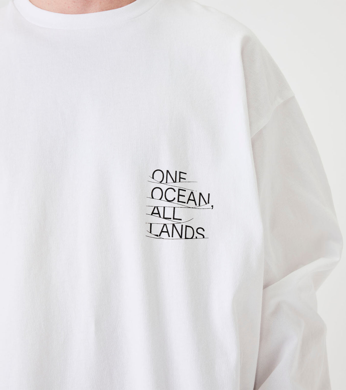 nanamica OOAL Graphic Long Sleeve Tee