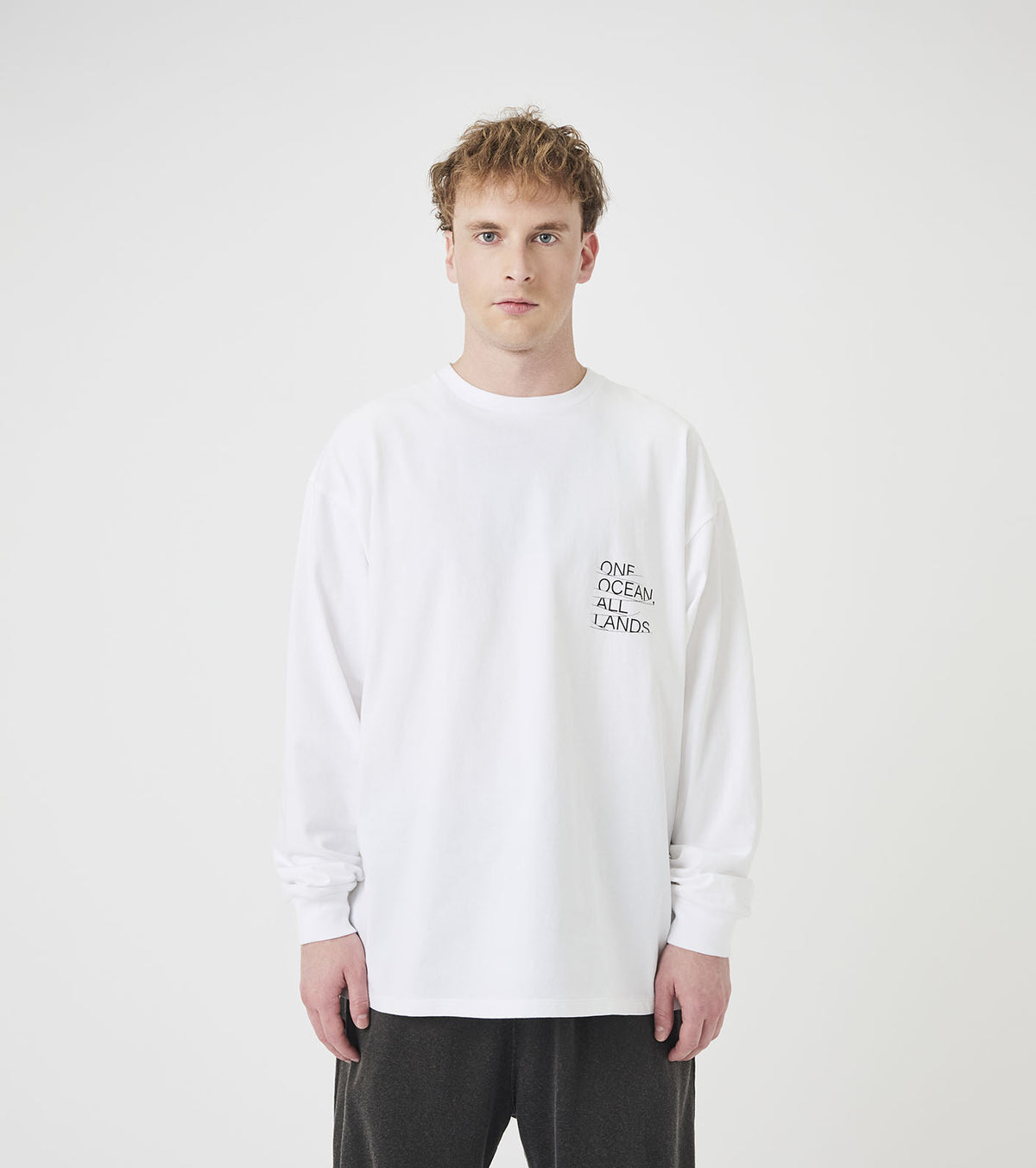 nanamica OOAL Graphic Long Sleeve Tee