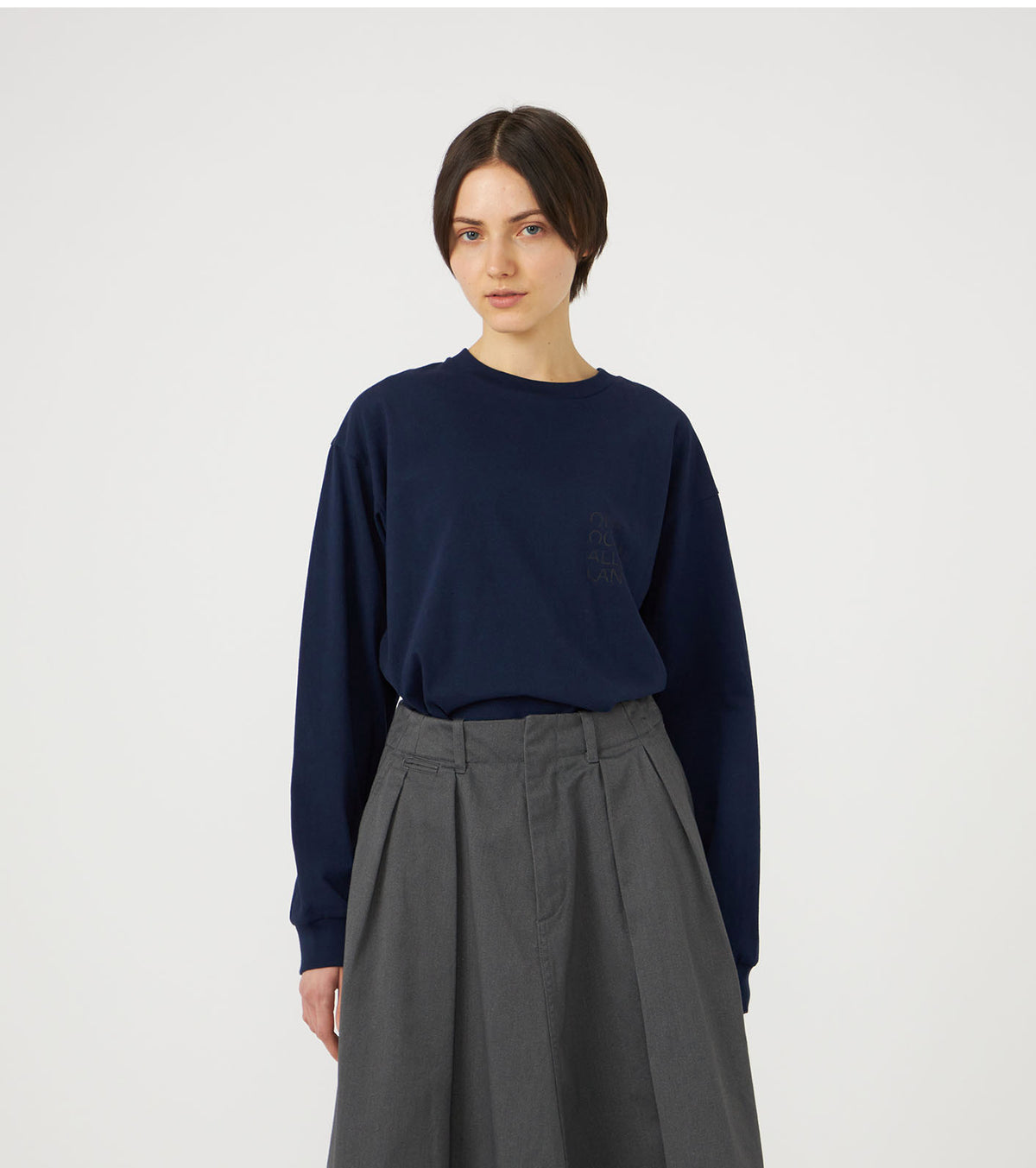 nanamica OOAL Graphic Long Sleeve Tee