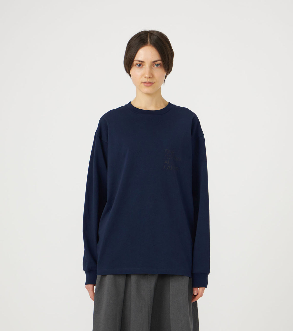 nanamica OOAL Graphic Long Sleeve Tee