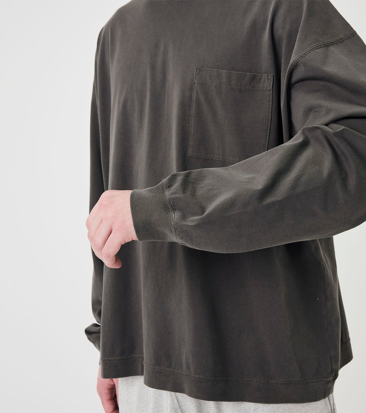 nanamica OOAL Long Sleeve Pocket Tee