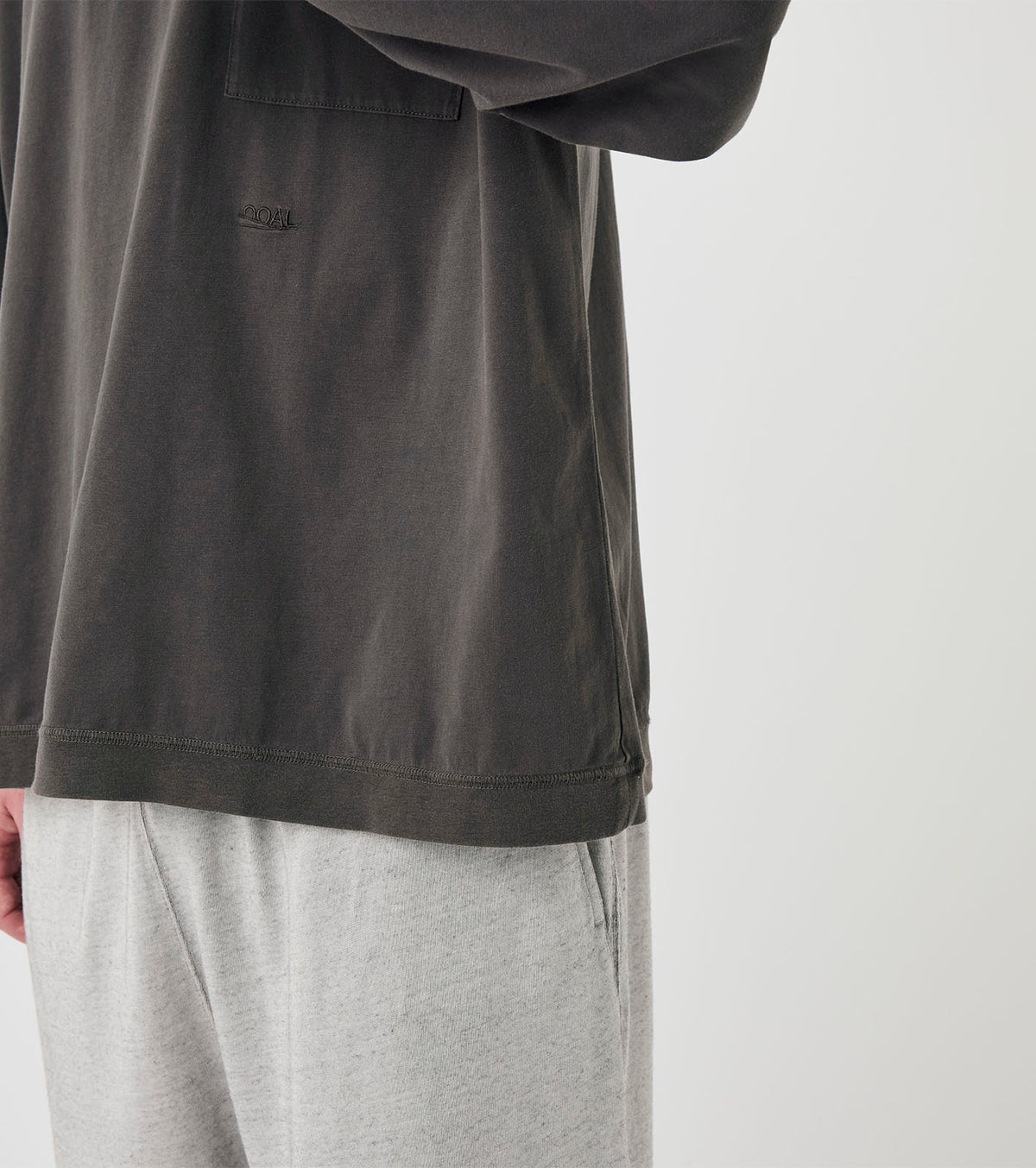 nanamica OOAL Long Sleeve Pocket Tee