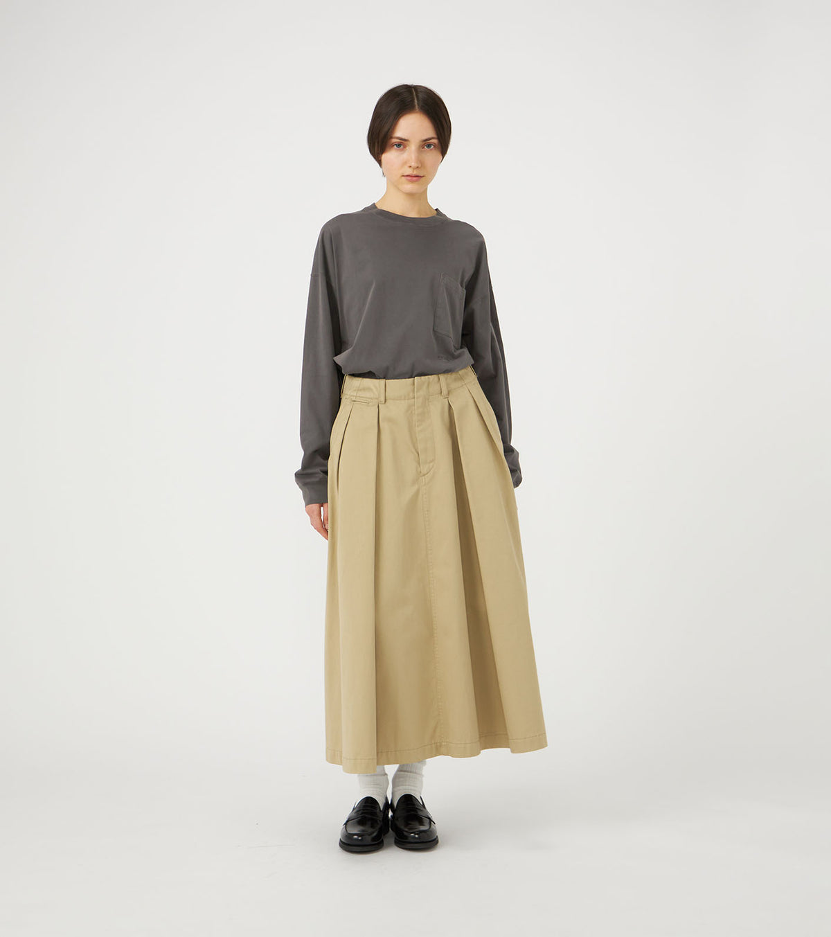 nanamica OOAL Long Sleeve Pocket Tee