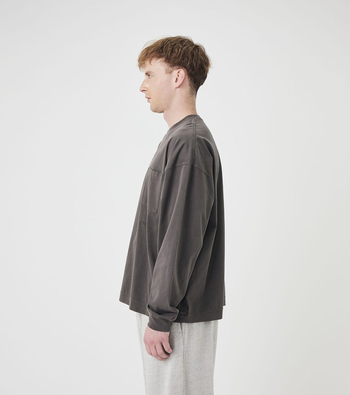 nanamica OOAL Long Sleeve Pocket Tee