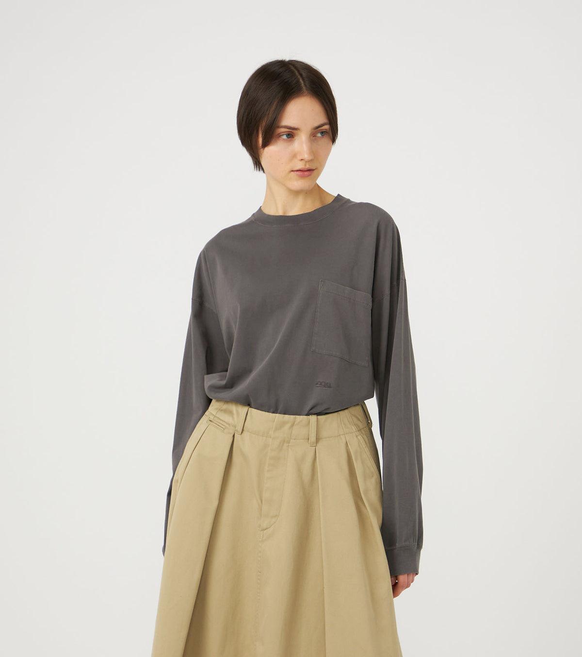 nanamica OOAL Long Sleeve Pocket Tee