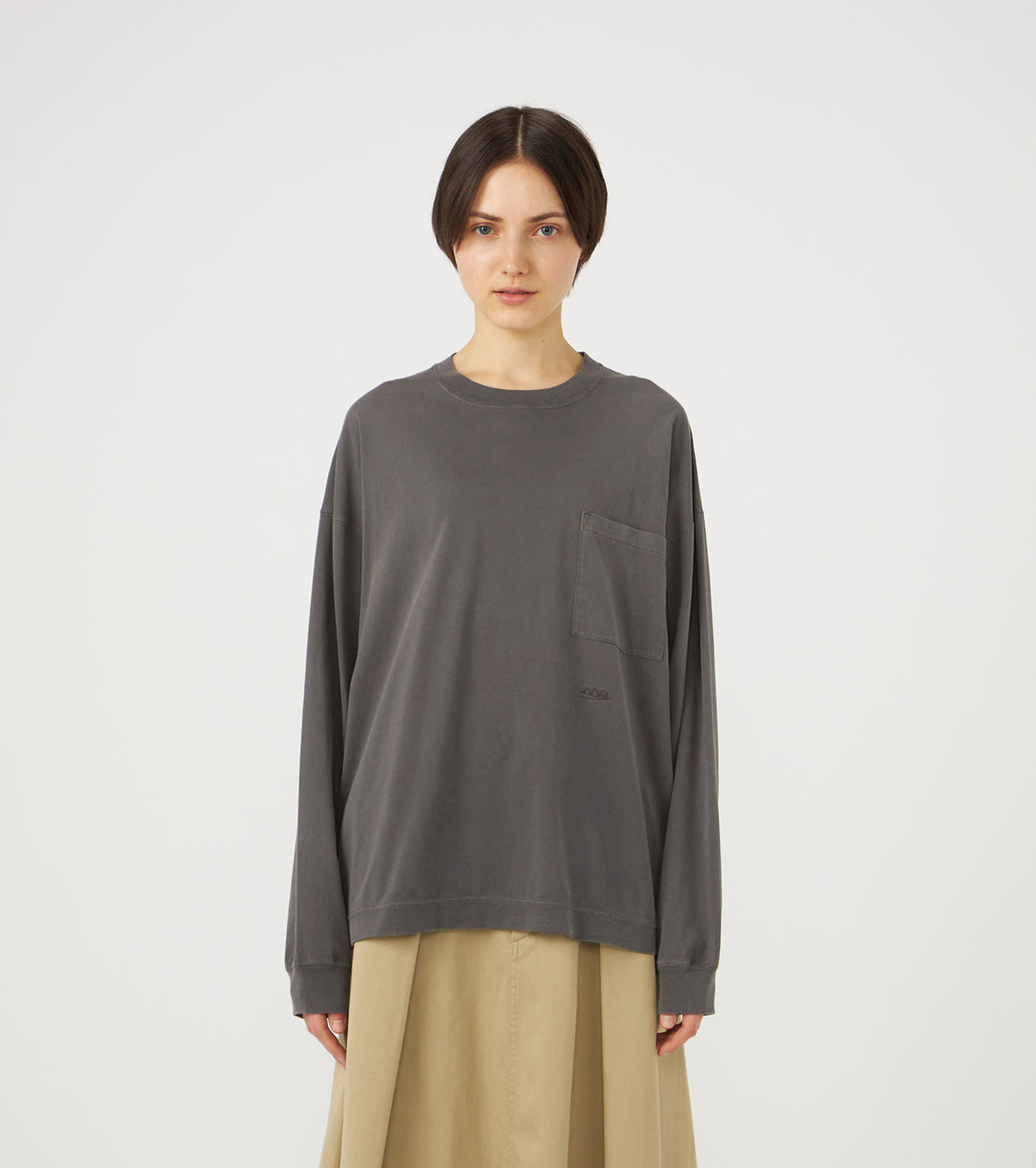 nanamica OOAL Long Sleeve Pocket Tee