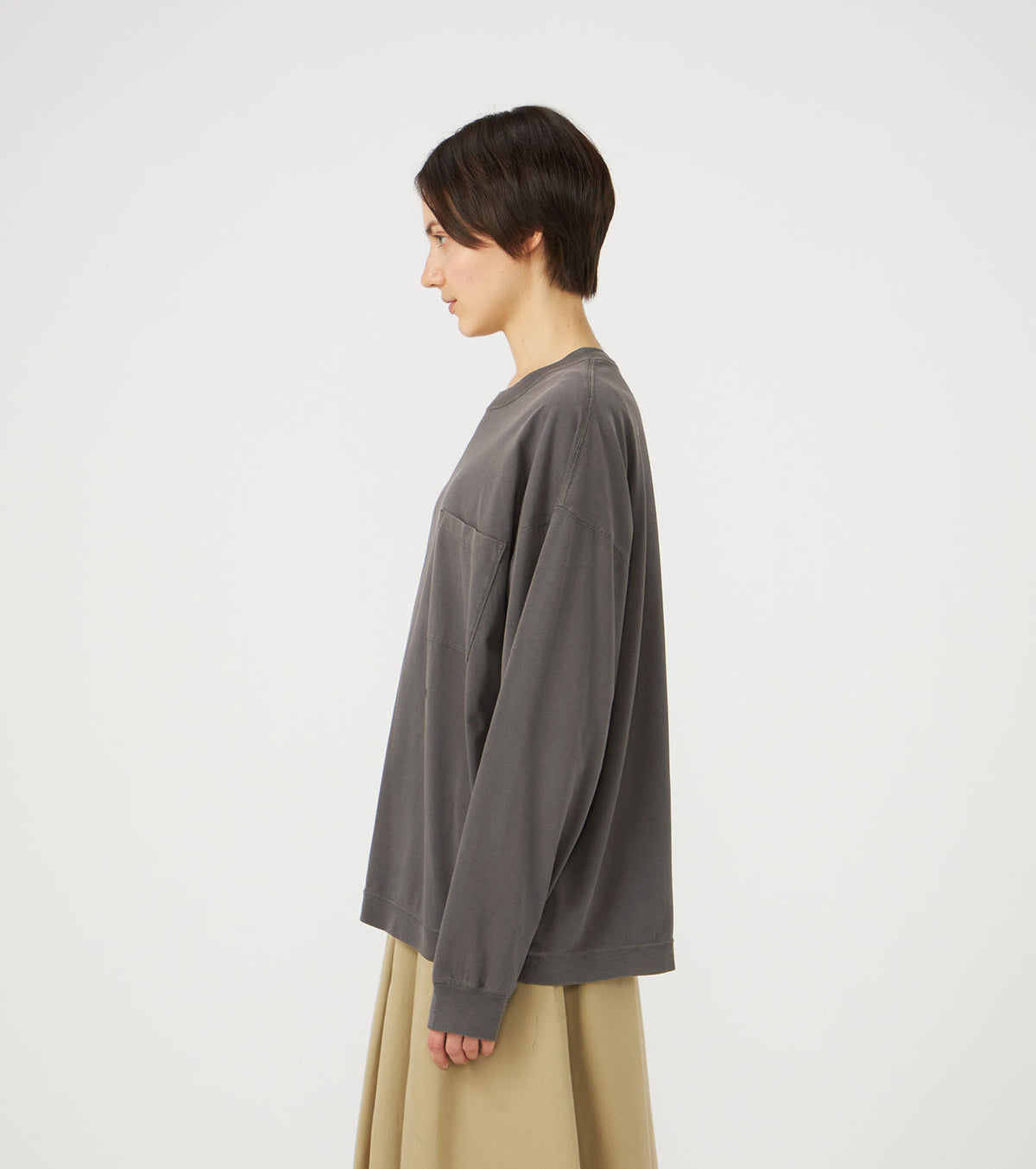 nanamica OOAL Long Sleeve Pocket Tee