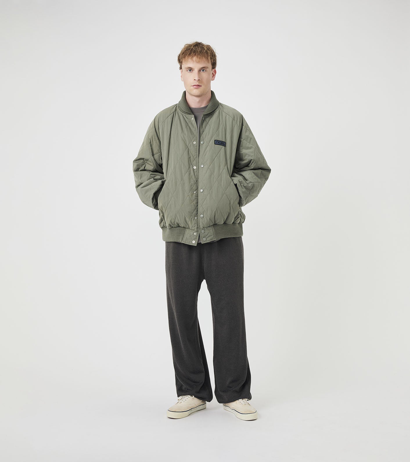 nanamica OOAL Quilting Varsity Jacket