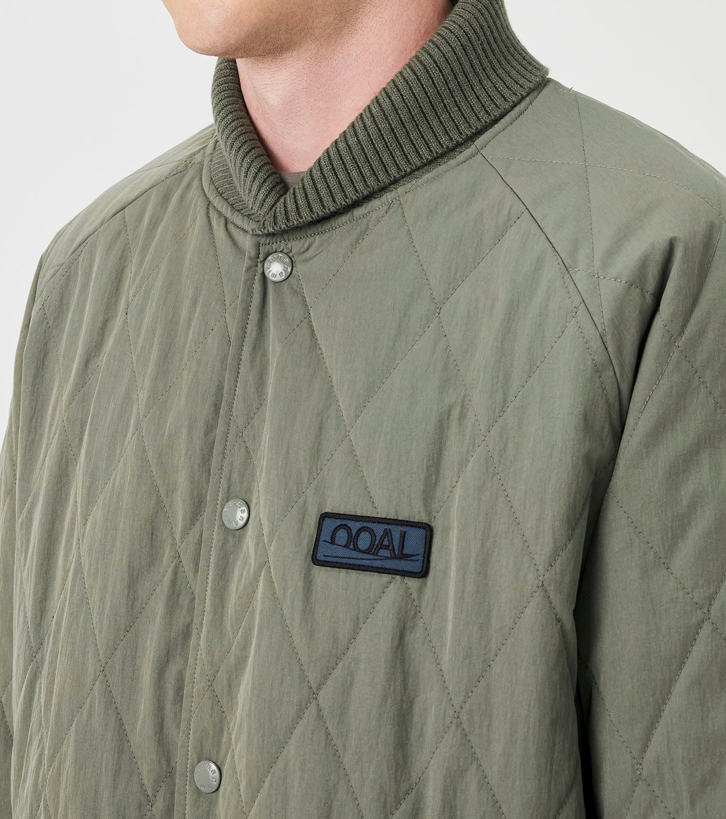 nanamica OOAL Quilting Varsity Jacket
