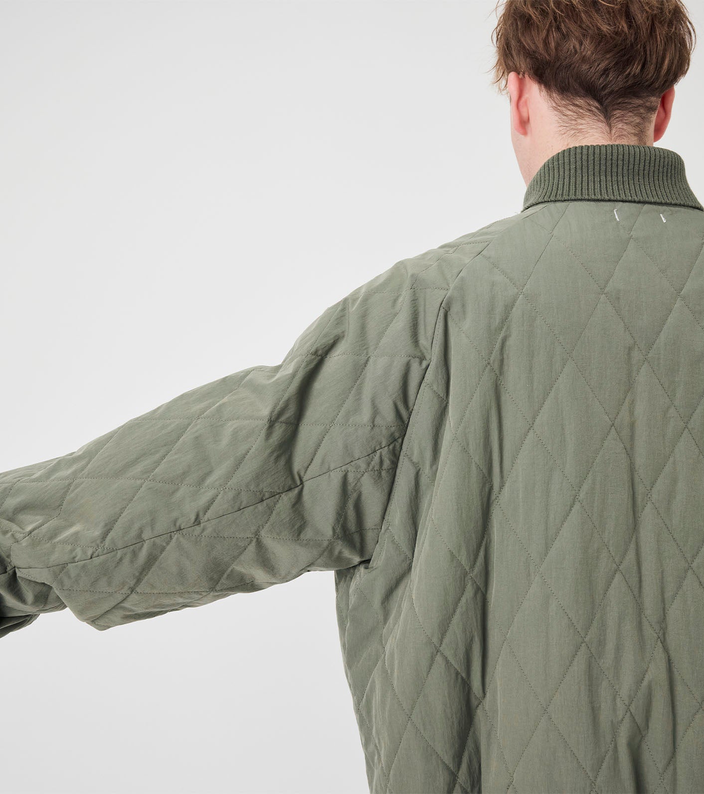nanamica OOAL Quilting Varsity Jacket