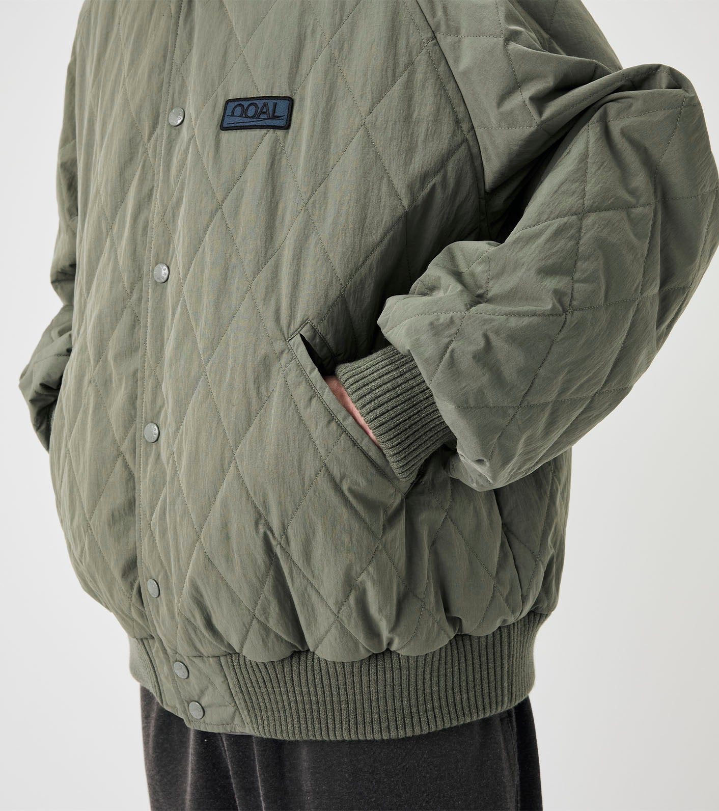 nanamica OOAL Quilting Varsity Jacket
