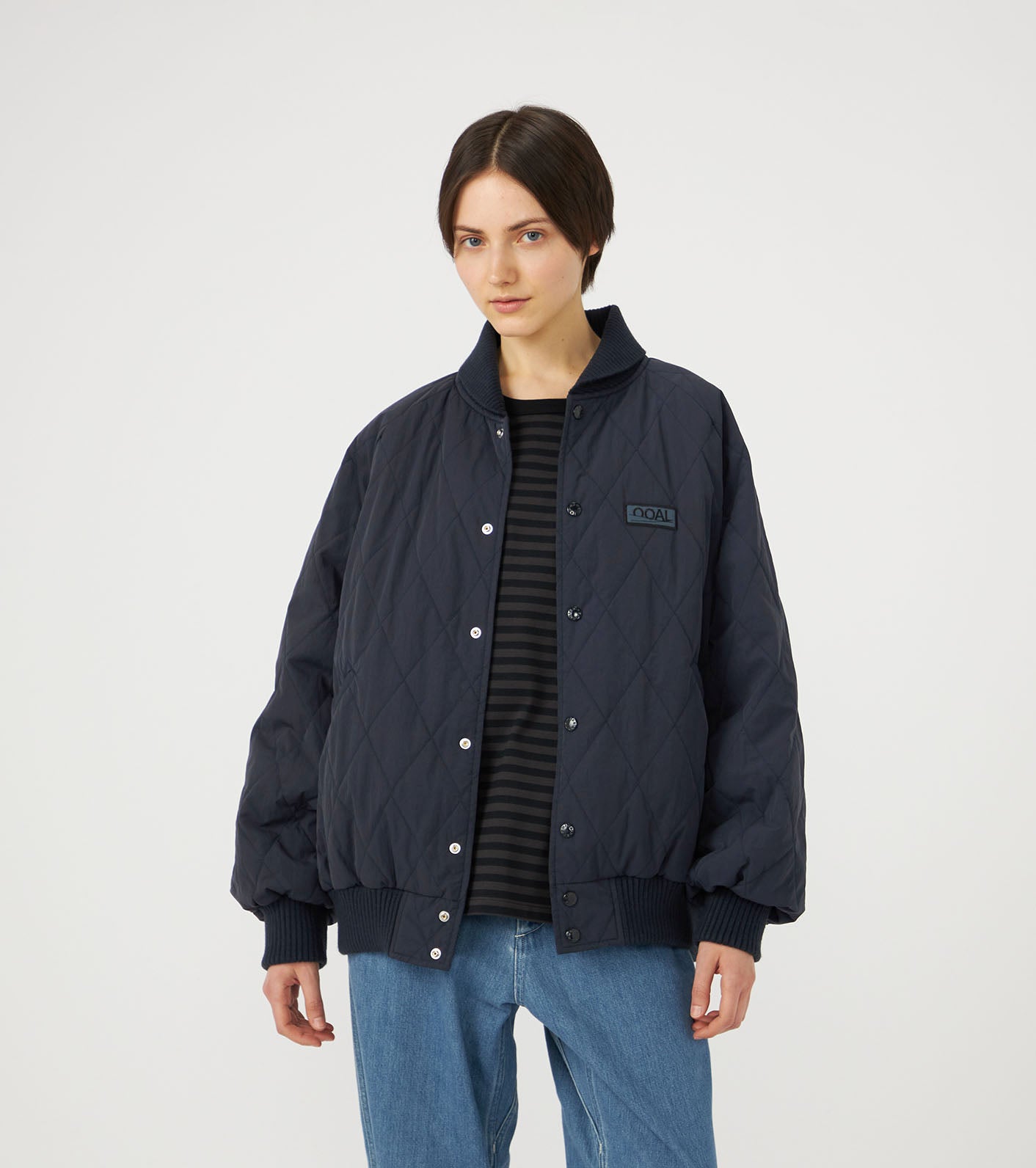 nanamica OOAL Quilting Varsity Jacket