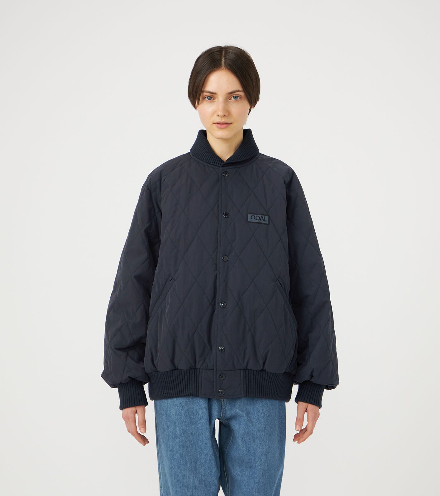 nanamica OOAL Quilting Varsity Jacket