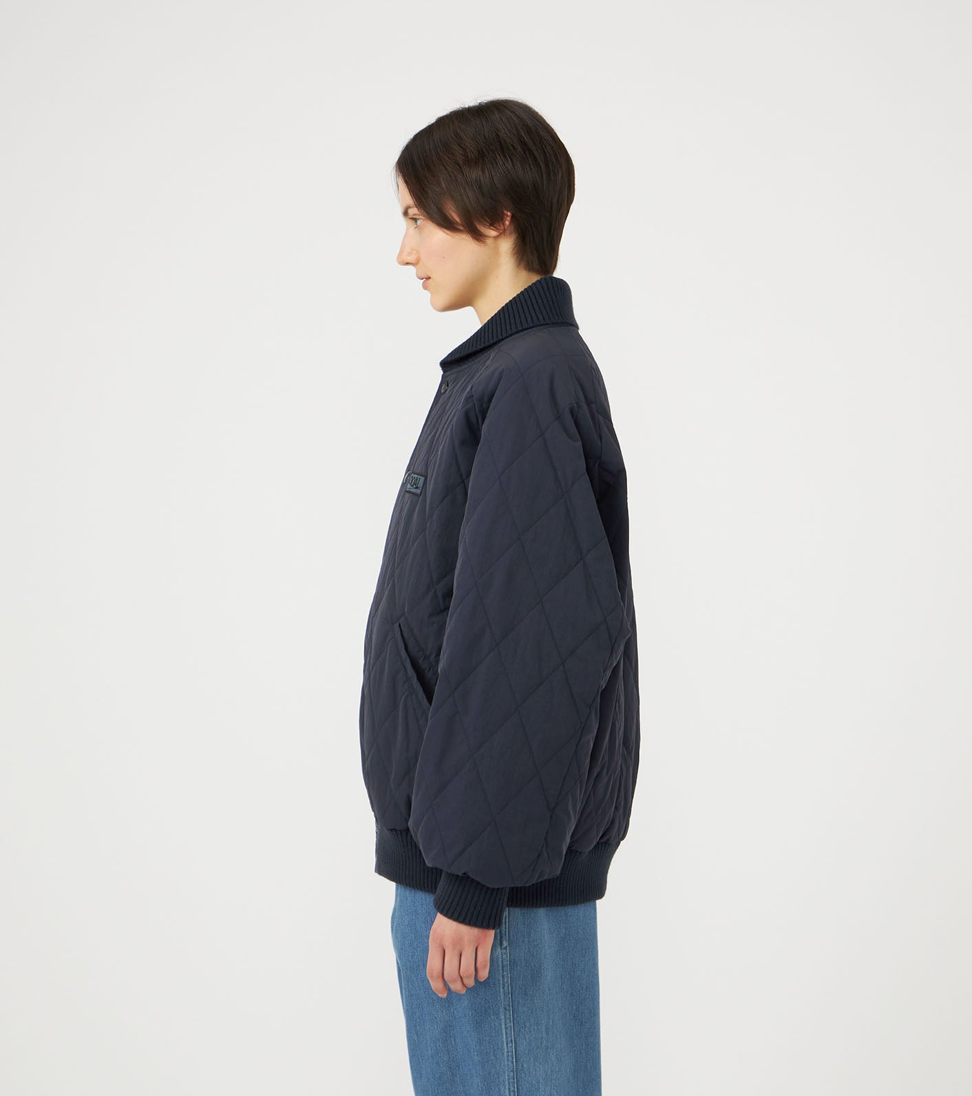 nanamica OOAL Quilting Varsity Jacket