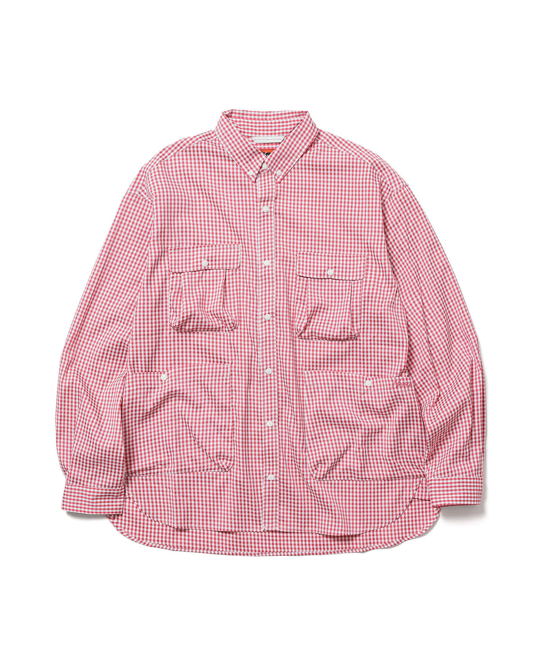 NANGA GINGHAM CHECK CAMP SHIRT