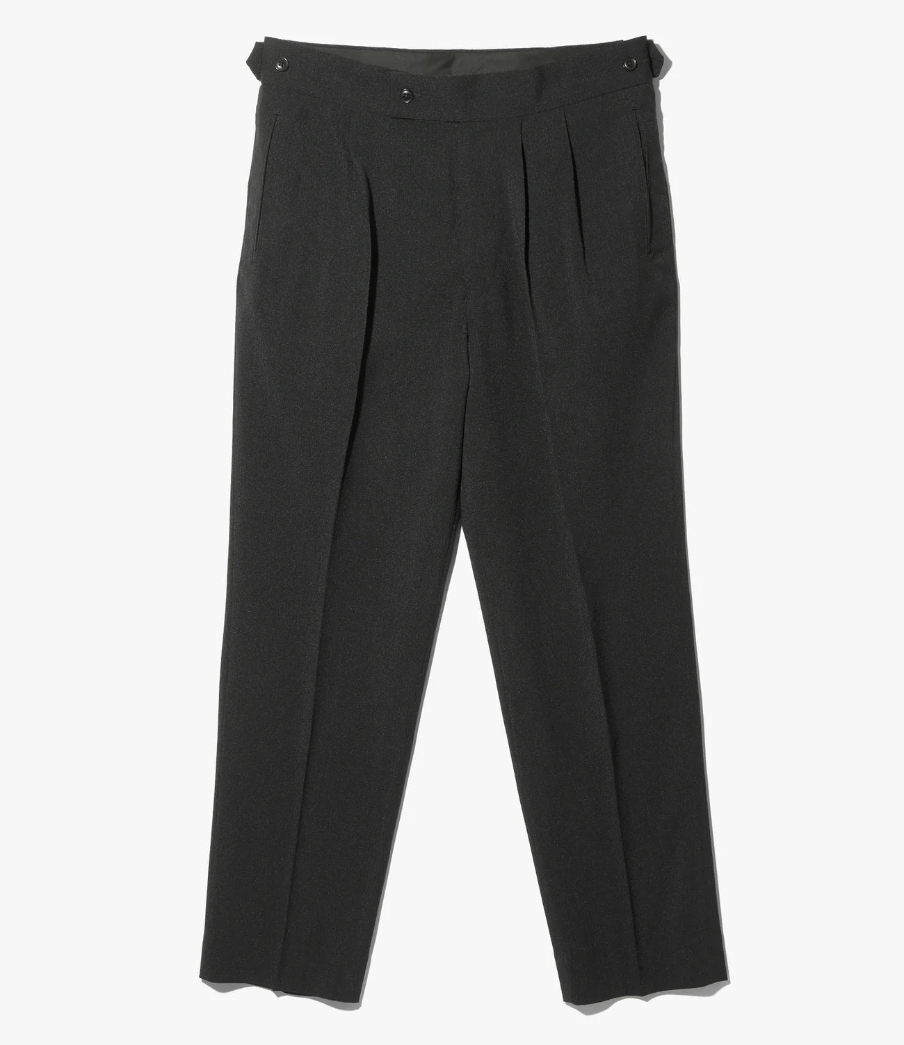 Needles Tucked Side Tab Trouser - Poly Chambray