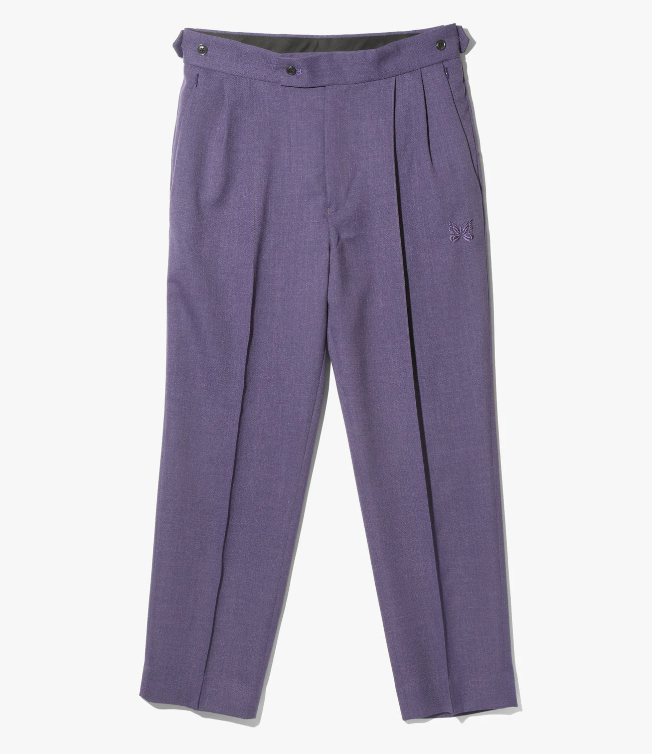 Needles Tucked Side Tab Trouser - Poly Dobby Cloth