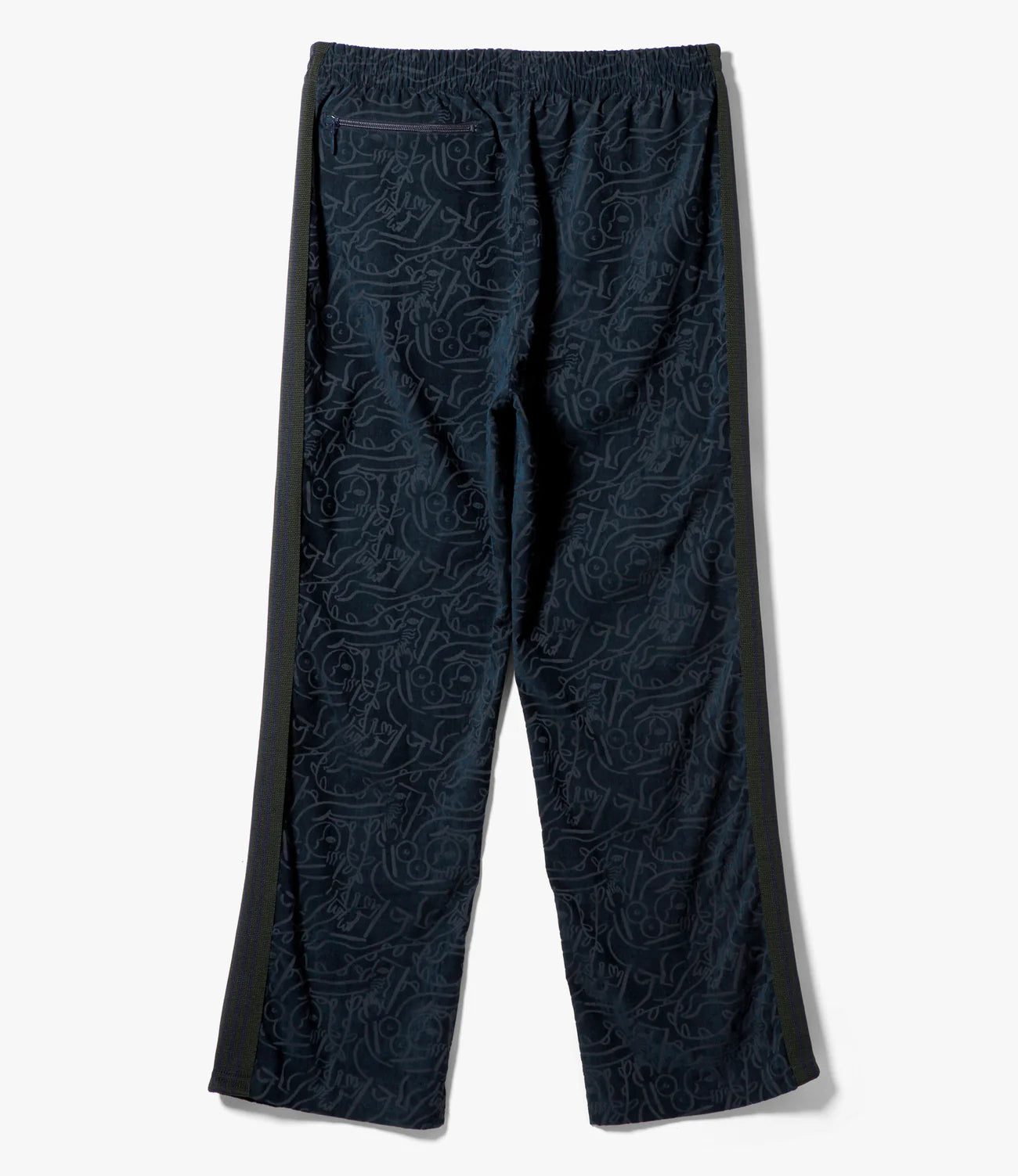 Needles Track Pant-Cubism"Love & Peace"