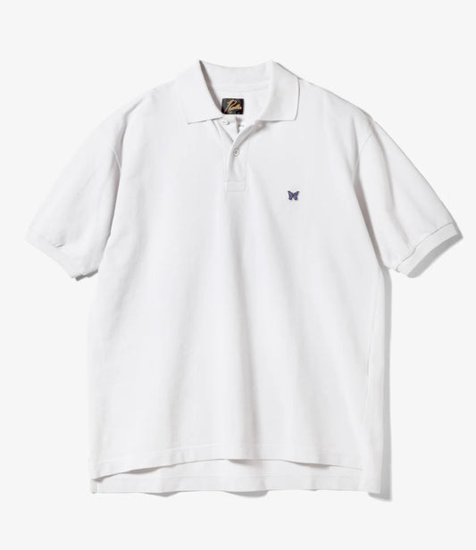 Needles Big Polo Shirt - Cotton Pique Jersey