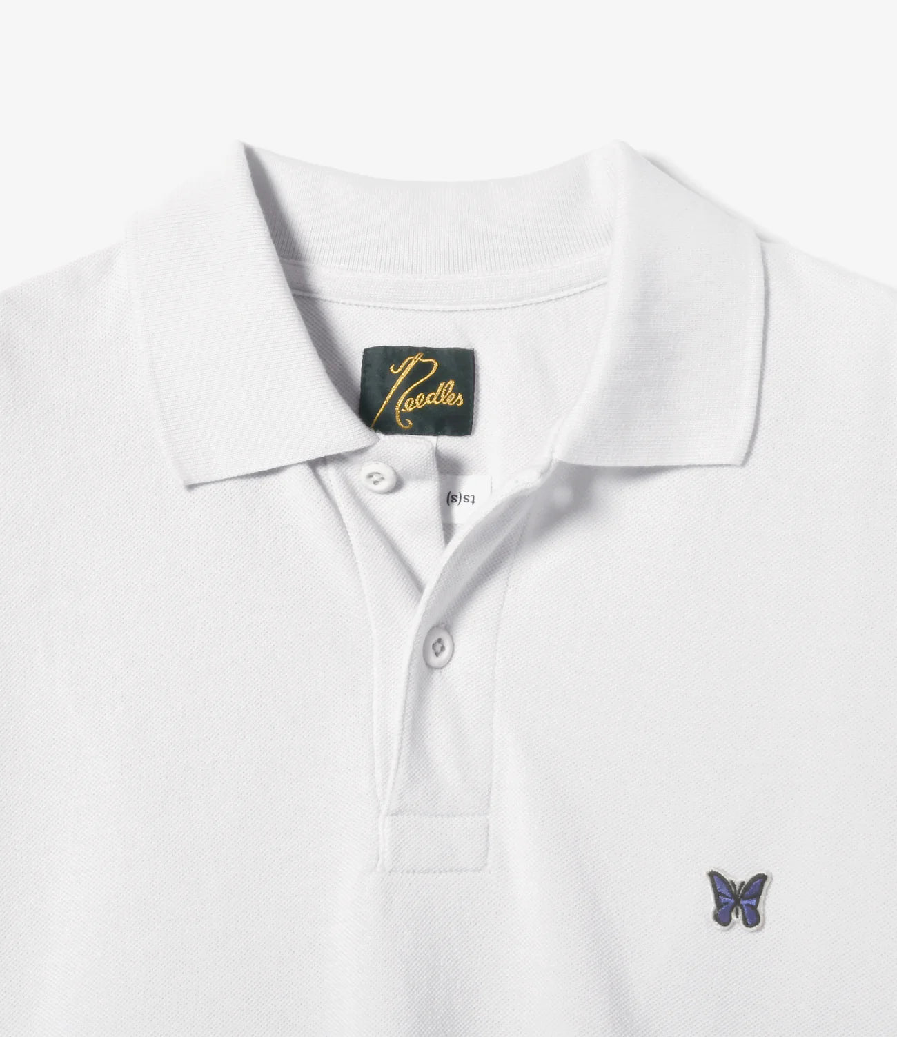 Needles Big Polo Shirt - Cotton Pique Jersey