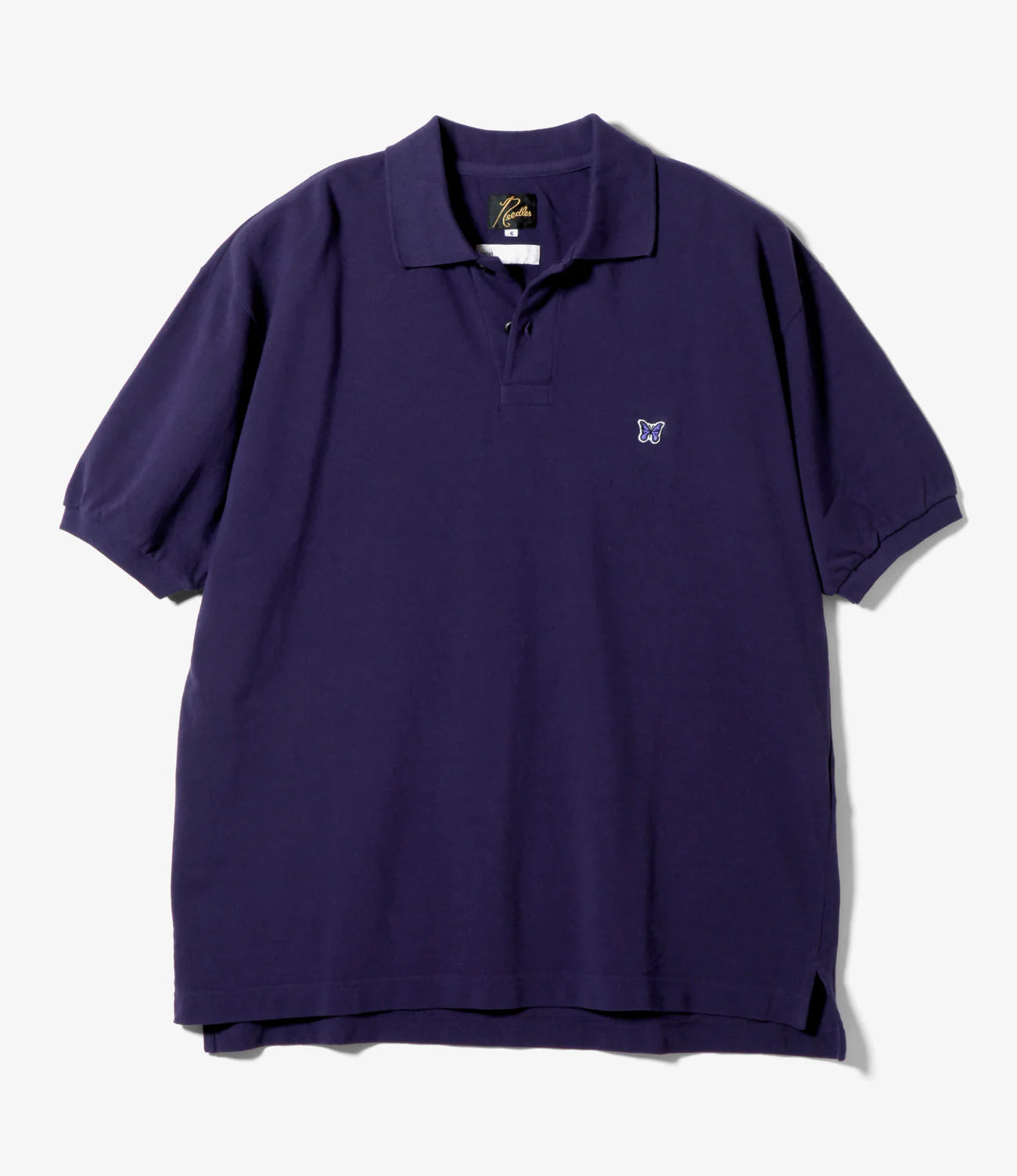 Needles Big Polo Shirt - Cotton Pique Jersey