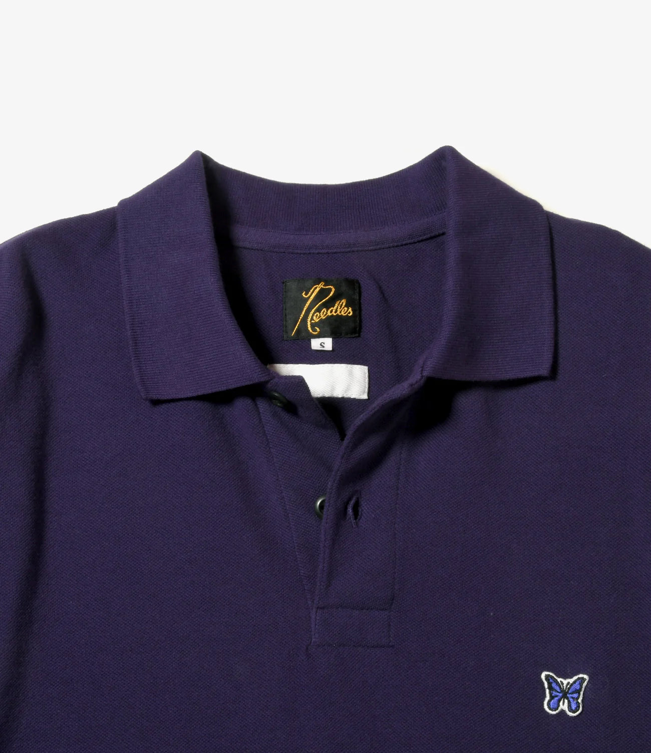 Needles Big Polo Shirt - Cotton Pique Jersey