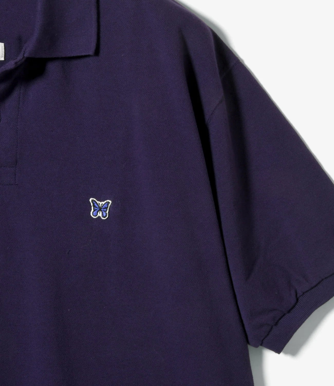 Needles Big Polo Shirt - Cotton Pique Jersey