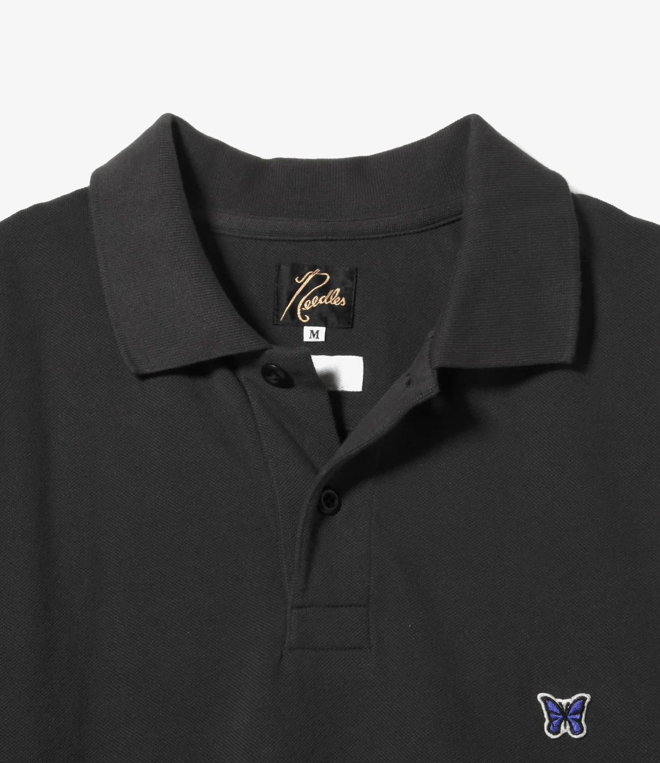 Needles Big Polo Shirt - Cotton Pique Jersey