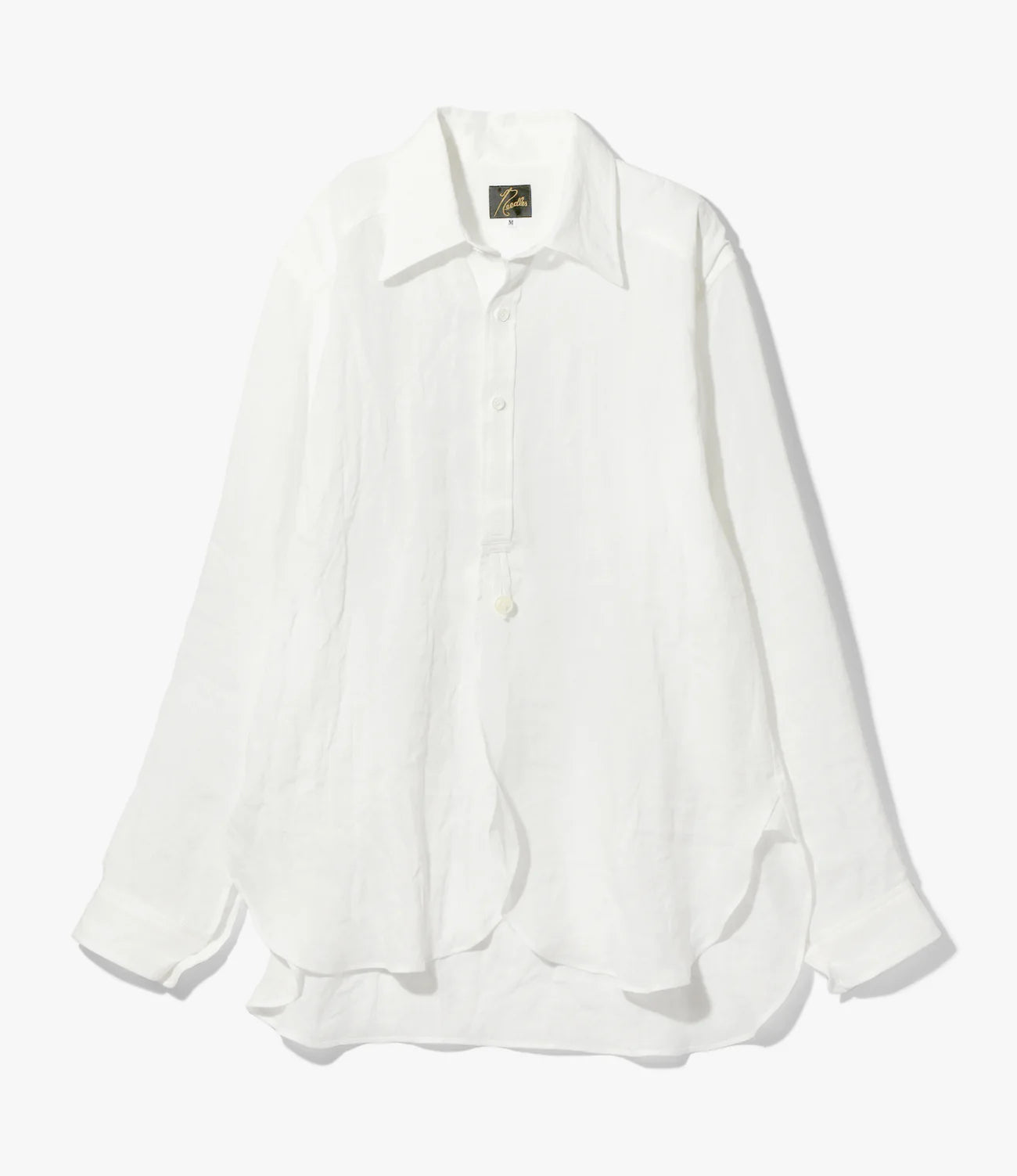 Needles Regular Collar EDW Shirt - Linen Canvas