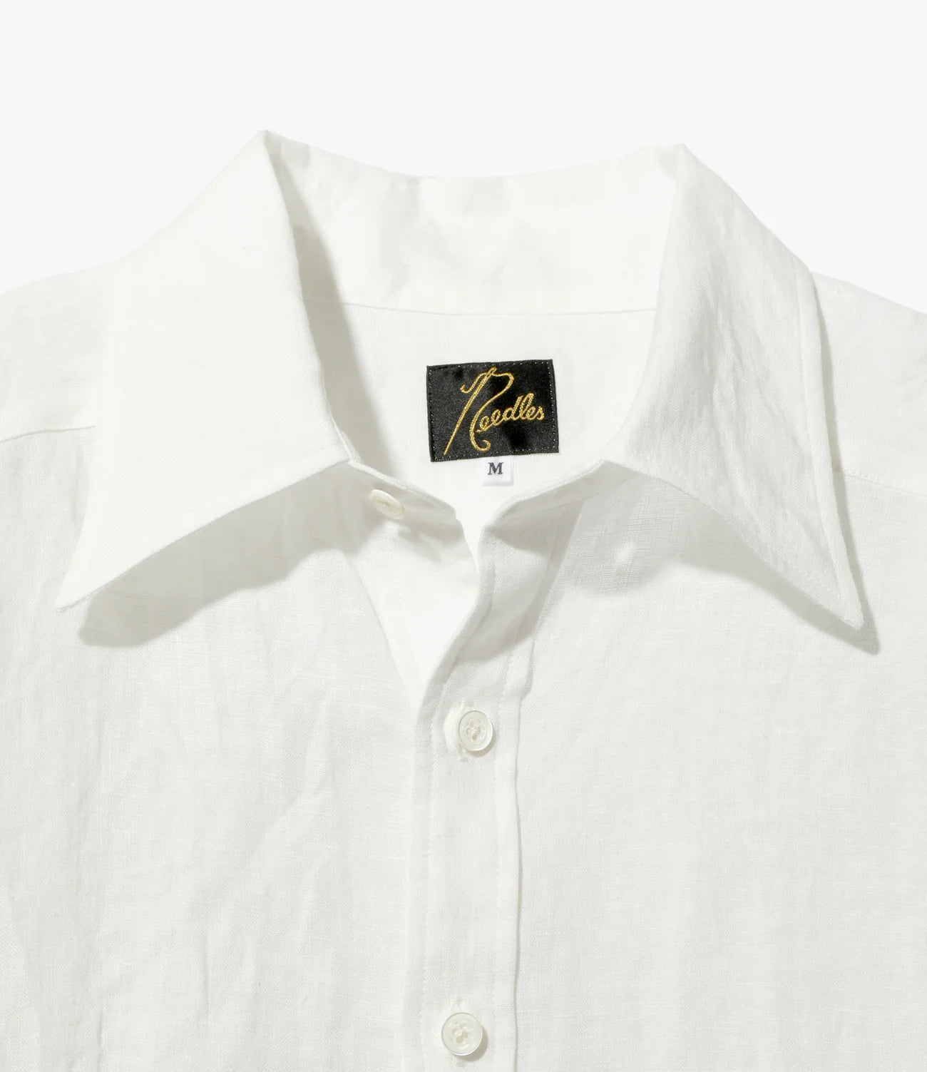 Needles Regular Collar EDW Shirt - Linen Canvas – unexpected store