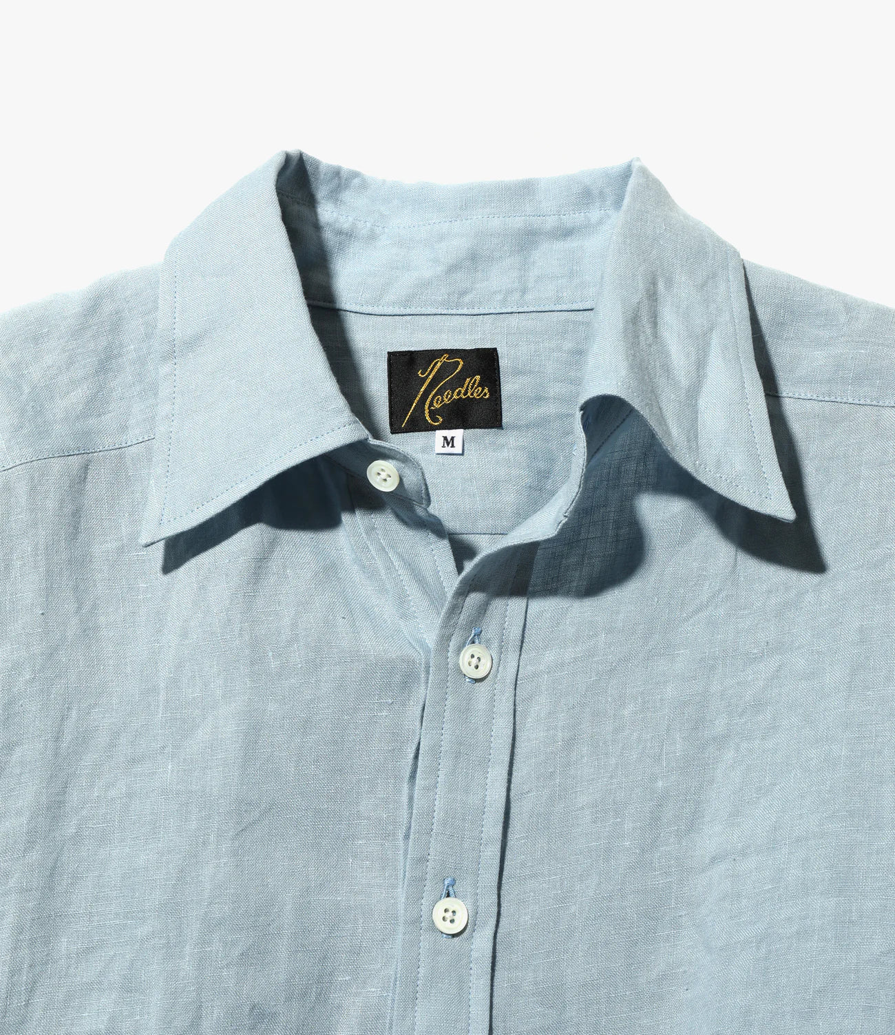 Needles Regular Collar EDW Shirt - Linen Canvas