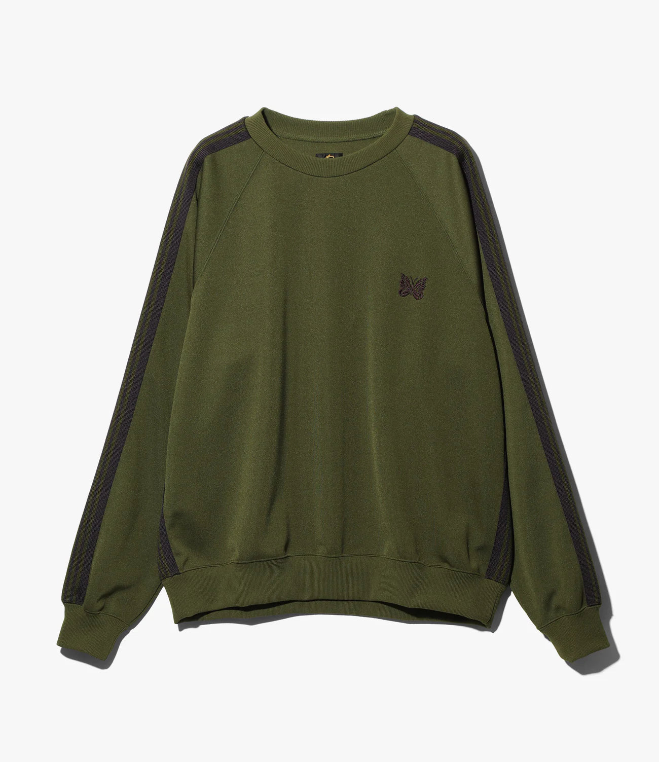 Needles Track Crew Neck Shirt - Poly Smooth