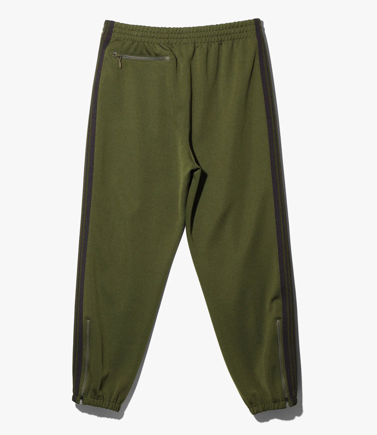 Needles Track Pants Poly Smooth 'Black/Green/Yellow' Exclusive